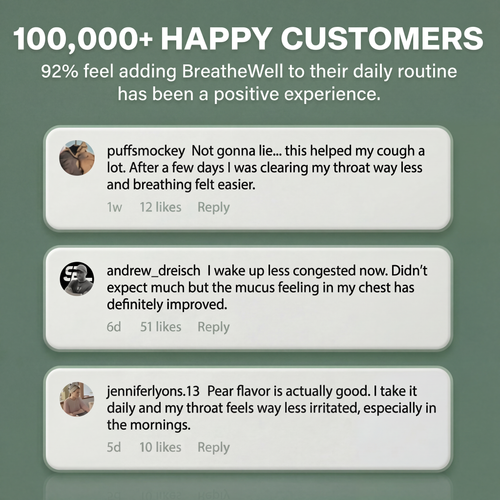 Mullein Gummies For Lung Detox