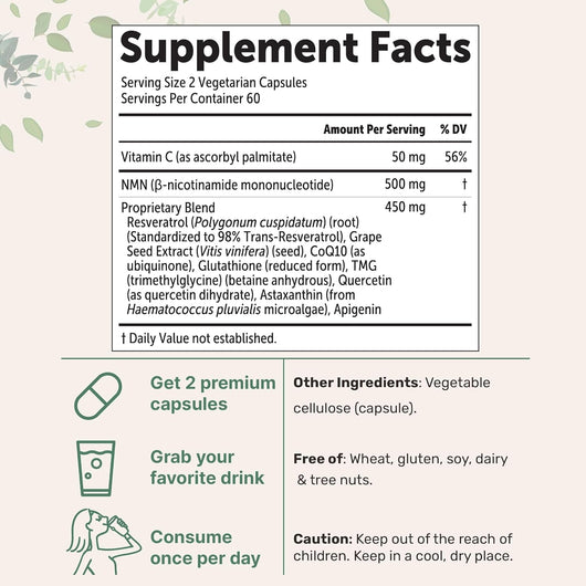 BreatheWell™ NMN Capsules