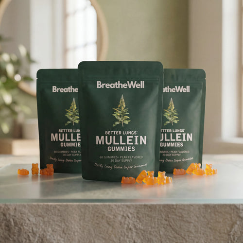 Mullein Gummies For Lung Detox
